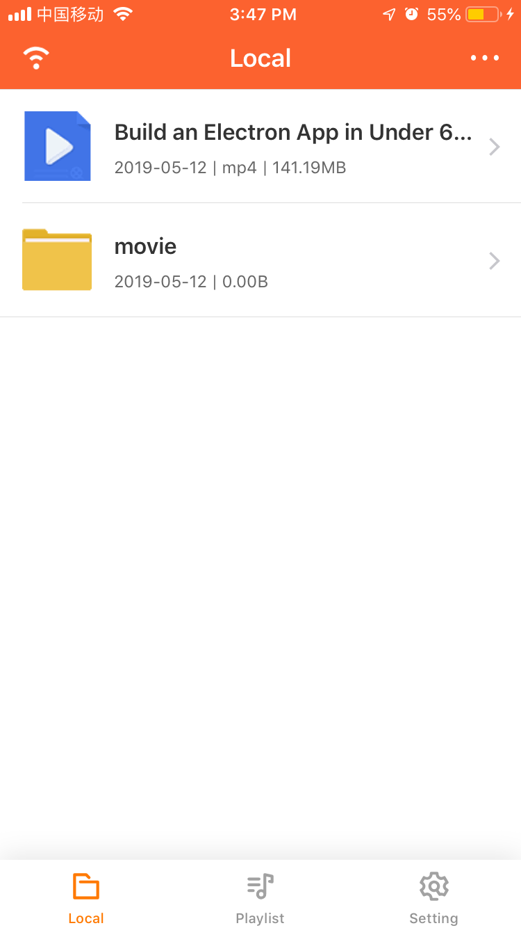 App Screenshot - Shards App Promo Demo Page